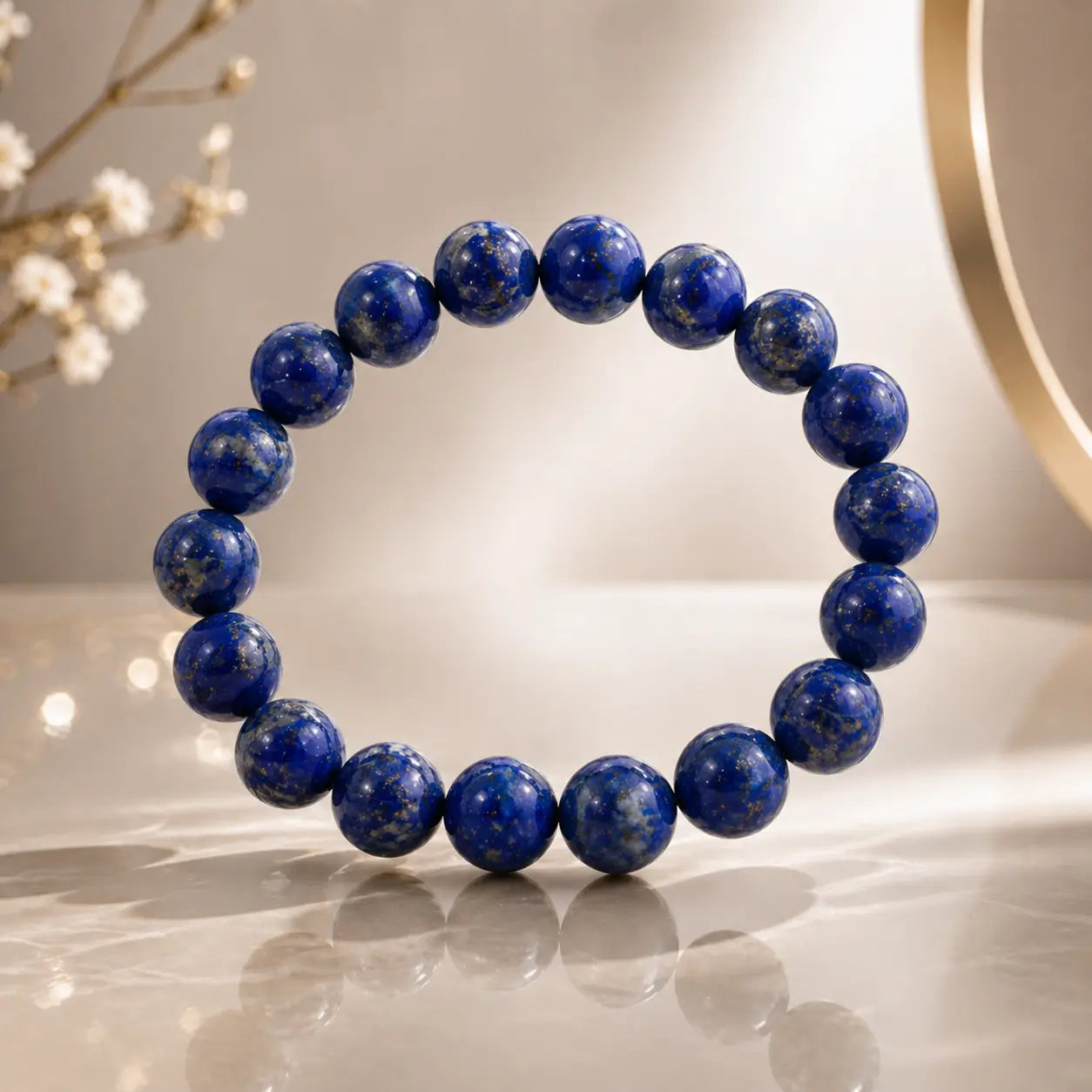 Bracelet en Lapis-Lazuli